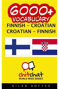6000+ Finnish - Croatian Croatian - Finnish Vocabulary