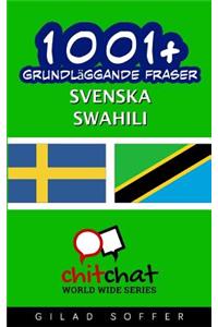 1001+ grundläggande fraser svenska - Swahili