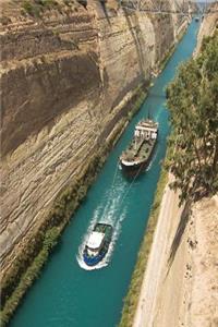 Boats in Corinth Channel Greece Journal