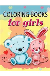 Cute Coloring Book for Girls