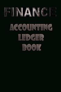 Finance Accounting Ledger Book