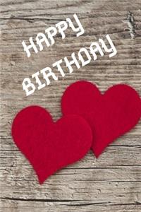 Happy birthday journal 6x9 in _100 pages