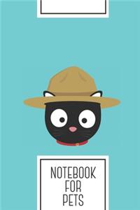 Notebook for Pets