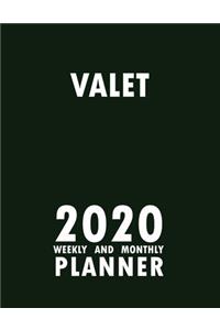 Valet 2020 Weekly and Monthly Planner