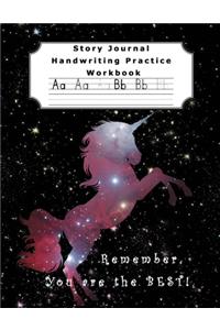 Story Journal Handwriting Practice Workbook