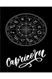 Capricorn: astrology notebook: birthday astrology book for Capricorn