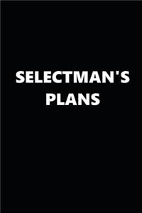 2020 Weekly Planner Political Theme Selectman's Plans Black White 134 Pages