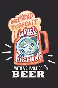 Angler Fangbuch / Langfristig bessere Angelerfolge / Weekend Forecast Walleye Fishing With A Chance Of Beer