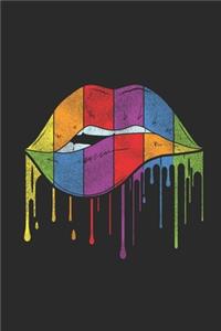 LGBT Rainbow Lips