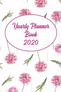 Yearly Planner Book 2020