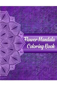 Flower Mandala Coloring Book