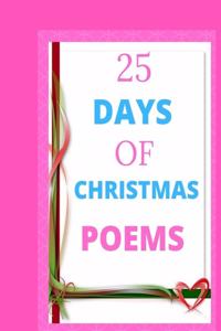 25 Days Of Christmas Poems