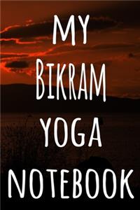 My Bikram Yoga Notebook