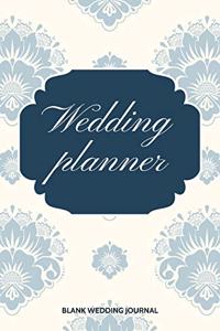 Wedding Planner Small Size Blank Journal-Wedding Planner&To-Do List-5.5