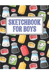 Sketchbook for Boys