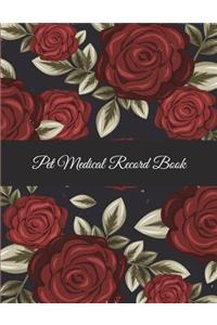 Pet Medical Record Book