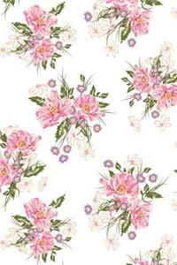 Vintage Floral Journal