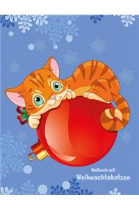 Malbuch mit Weihnachtskatzen 1