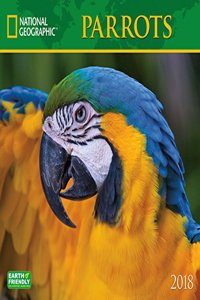 National Geographic Parrots 2018 Wall Calendar