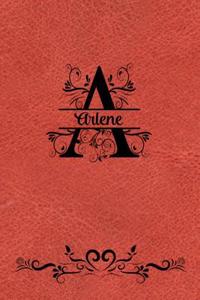 Split Letter Personalized Name Journal - Arlene