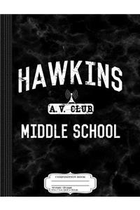 Hawkins Middle School AV Club Composition Notebook