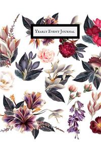 Yearly Event Journal