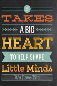 Teacher Appreciation Book