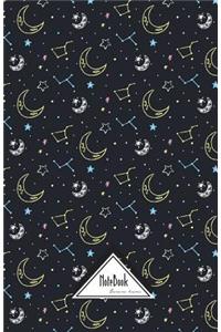 Notebook Journal Bullet Dotted Grid, Graph line