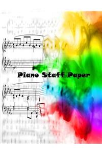 Piano Staff Paper