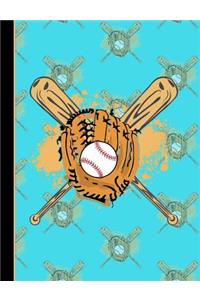 Baseball Time Composition Notebook