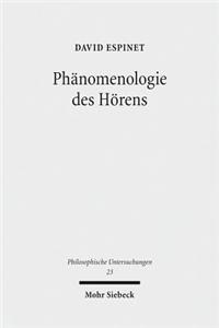 Phanomenologie des Horens