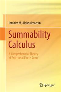Summability Calculus