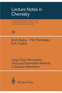 Large Order Perturbation Theory and Summation Methods in Quantum Mechanics