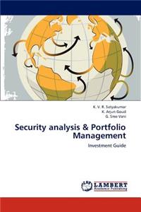 Security analysis & Portfolio Management