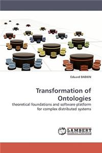 Transformation of Ontologies