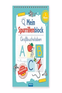 Trotsch Mein Spurrillenblock GroÃŸbuchstaben Ubungsbuch