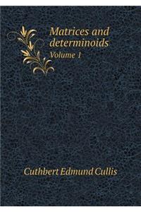 Matrices and Determinoids Volume 1