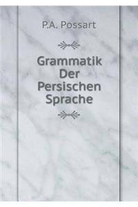 Grammatik Der Persischen Sprache
