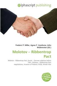 Molotov - Ribbentrop Pact