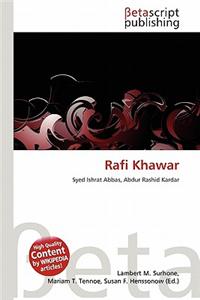 Rafi Khawar