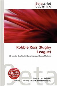 Robbie Ross (Rugby League)