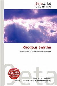 Rhodeus Smithii
