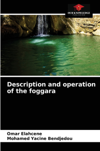 Description and operation of the foggara