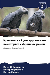 Критический дискурс-анализ некоторых изб