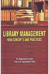 Library Management: New Concepts And Practices