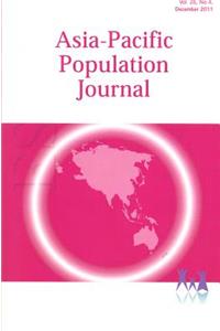 Asia-Pacific Population Journal, 2011, Volume 26, Part 4