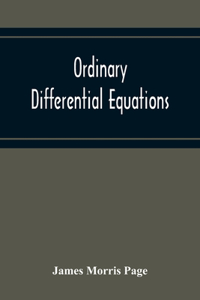 Ordinary Differential Equations