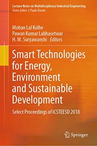 Smart Technologies for Energy, Environment and Sustainable Development