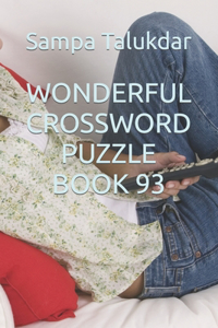 Wonderful Crossword Puzzle Book 93