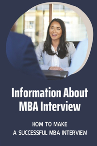 Information About MBA Interview